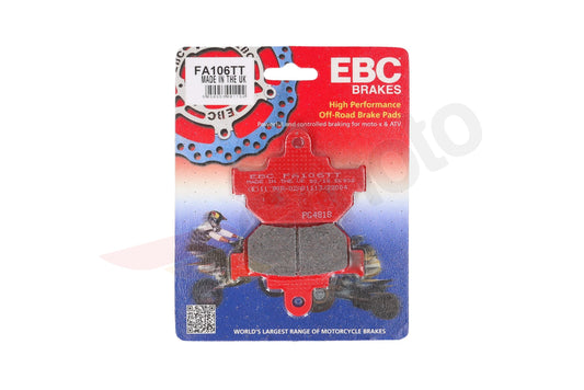 Bremsklötze Bremsbeläge EBC FA 106 TT 1x Satz (2 Stück)