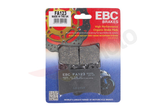 Bremsklötze Bremsbeläge EBC FA 123 1x Satz (2 Stück)