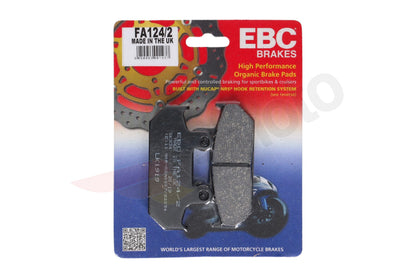 Bremsklötze Bremsbeläge EBC FA 124/2 1x Satz (2 Stück)