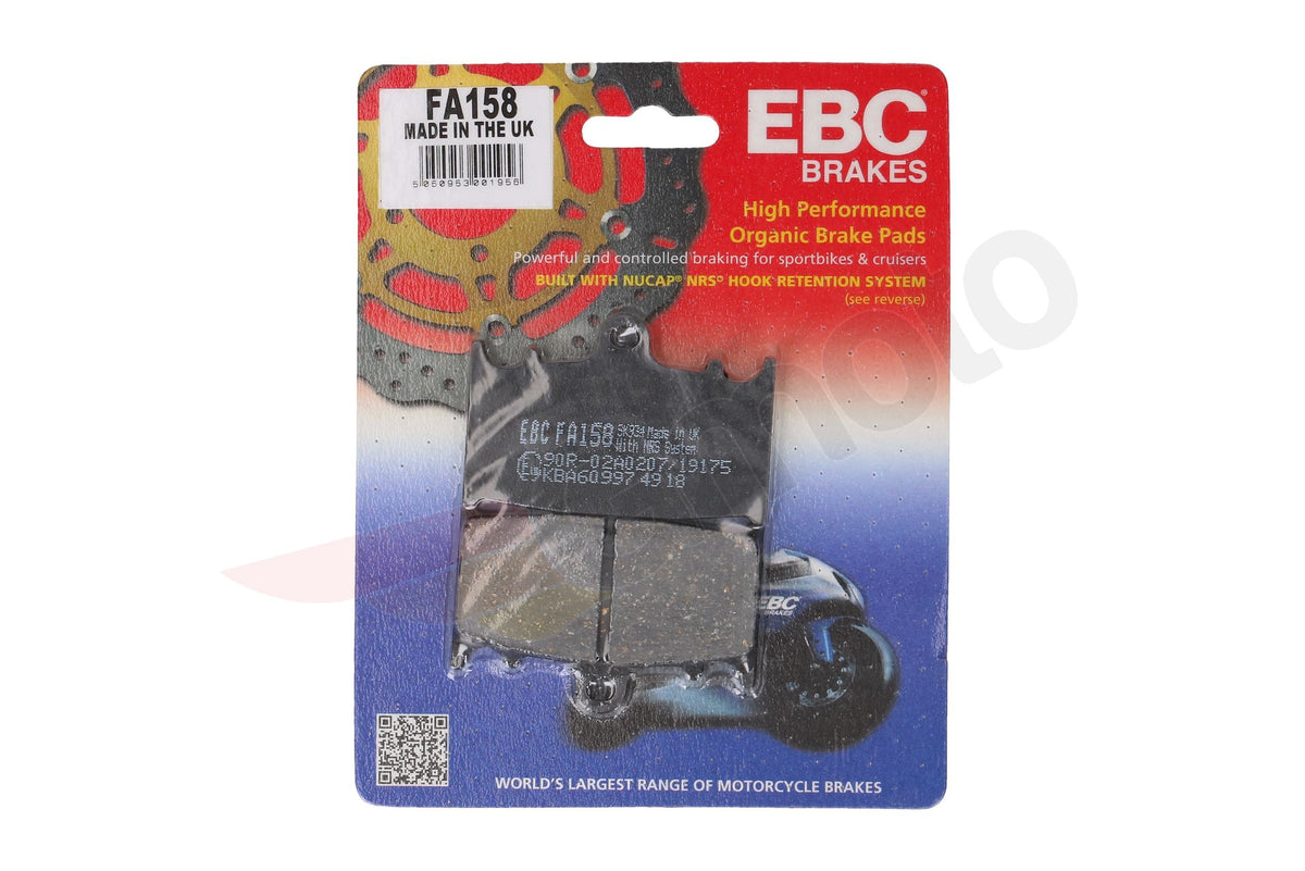 Bremsklötze Bremsbeläge EBC FA 158 1x Satz (2 Stück)