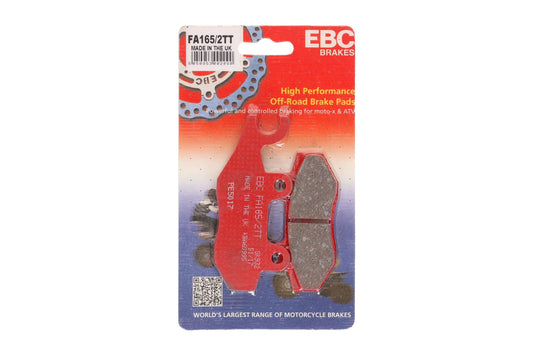 Bremsklötze Bremsbeläge EBC FA 165/2 TT (2 Stück)