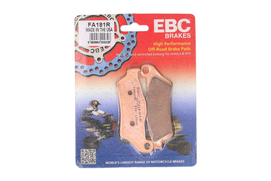 BremsklötzeBremsbeläge EBC FA 181 R (2 Stück)