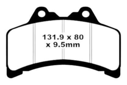 Bremsklötze Bremsbeläge EBC FA 191 (2 Stück)