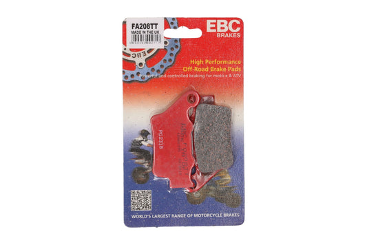 Bremsklötze Bremsbeläge EBC FA 208 TT 1x Satz (2 Stück)