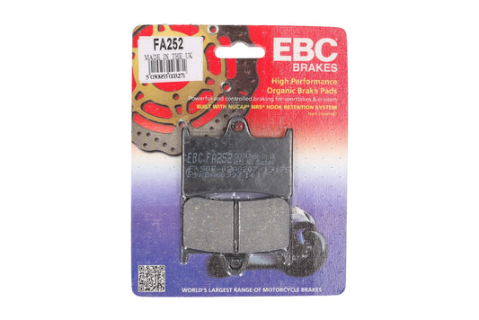 Bremsklötze Bremsbeläge EBC FA 252 1x Satz (2 Stück)