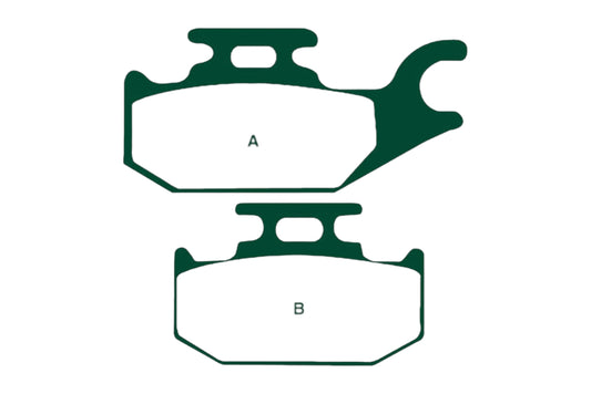 Bremsklötze Bremsbeläge EBC FA 307 R (2 Stück)