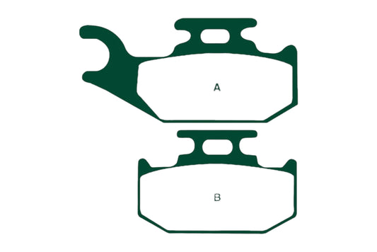 Bremsklötze Bremsbeläge EBC FA 317 R (2 Stück)
