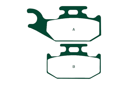 Bremsklötze Bremsbeläge EBC FA 317 TT (2 Stück)