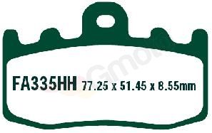 Bremsklötze Bremsbeläge EBC FA 335 HH 1x Satz (2 Stück)
