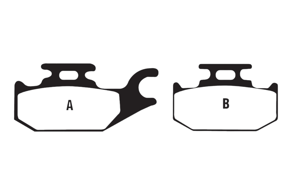 Bremsklötze Bremsbeläge EBC FA 413 TT 1x Satz (2 Stück)