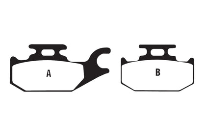 Bremsklötze Bremsbeläge EBC FA 413 TT 1x Satz (2 Stück)