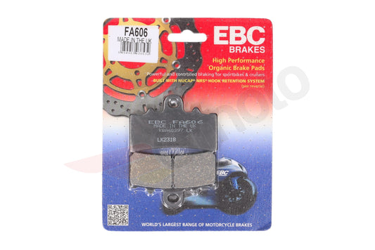 Bremsklötze Bremsbeläge EBC FA 606 1x Satz (2 Stück)