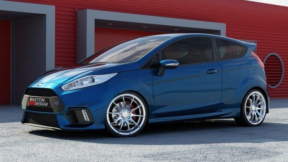 Front Stoßstange (Focus RS Look) passend für Ford Fiesta Mk7 FL