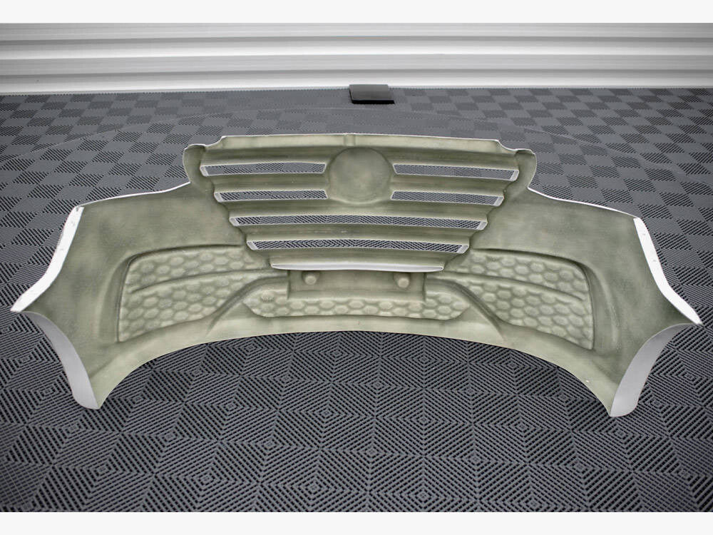 Front Stoßstange + Frontlippe passend für Mercedes Sprinter Mk3 schwarz Hochglanz