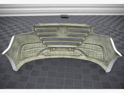 Front Stoßstange + Frontlippe passend für Mercedes Sprinter Mk3 schwarz Hochglanz
