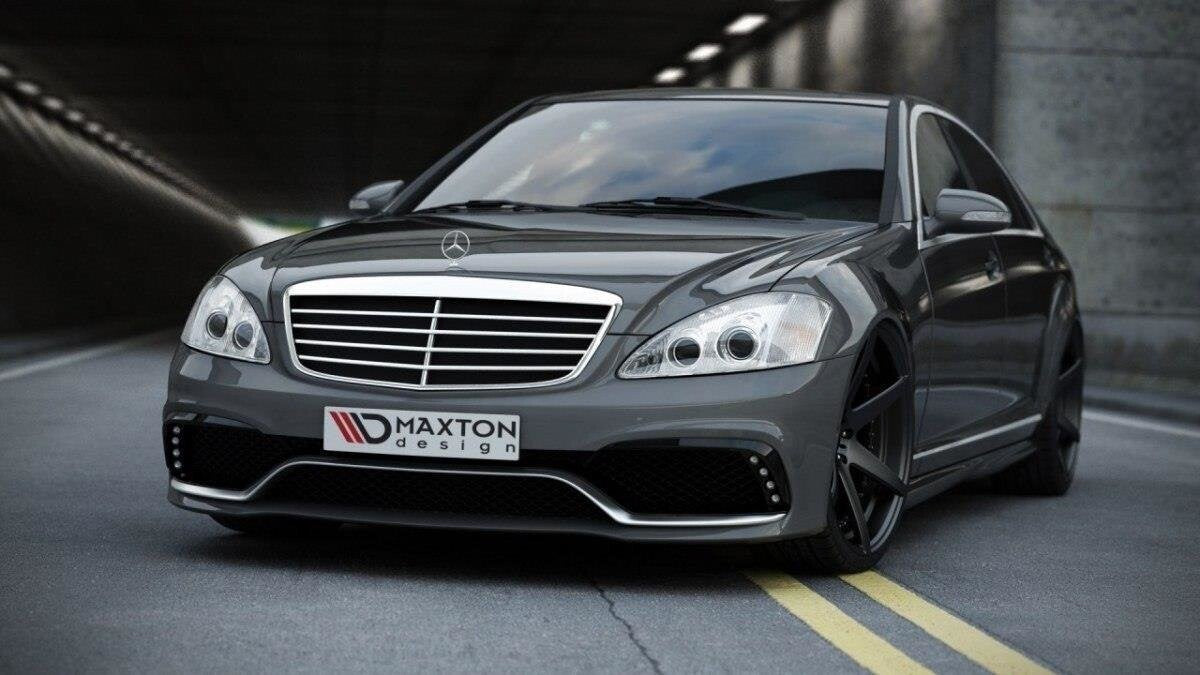 Front Stoßstange passend für Mercedes S W221 (look W205)