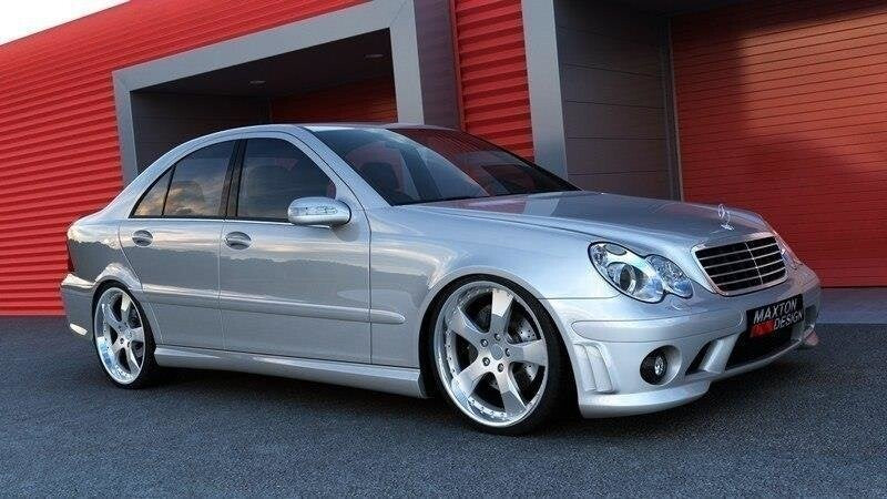 Front Stoßtsange passend für Mercedes C W203 < AMG 204 LOOK>