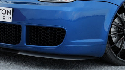 Frontlippe (CUPRA Look) passend für VW Golf IV R32 schwarz Hochglanz