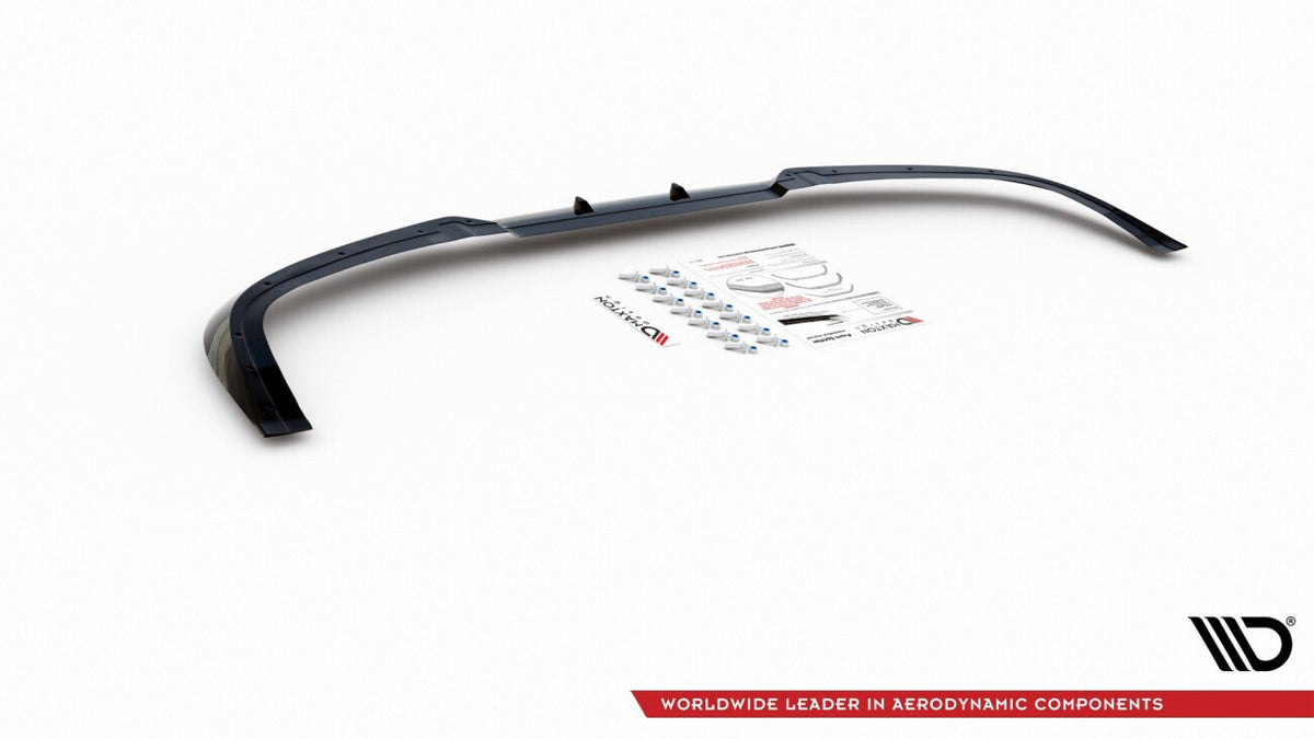 Frontlippe (CUPRA Look) passend für VW Golf IV R32 schwarz Hochglanz
