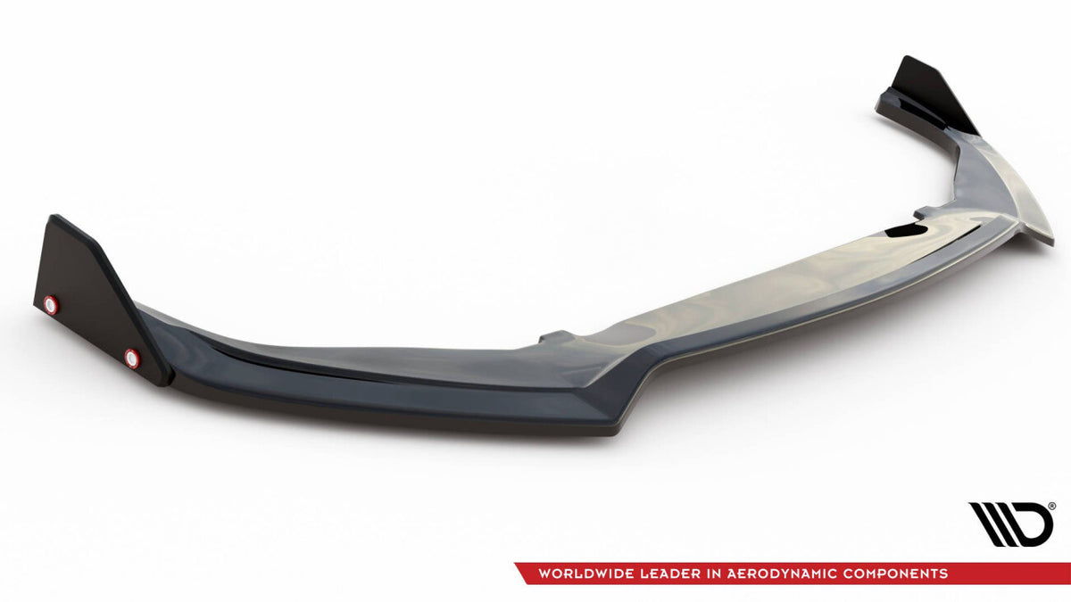 Frontlippe + Flaps V.3 passend für Toyota GR Yaris Mk4 schwarz matt