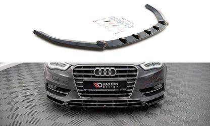 Frontlippe passend für Audi A3 Sportback 8V schwarz Hochglanz