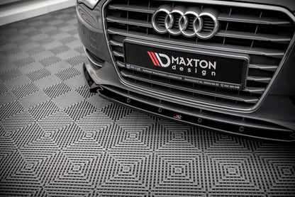 Frontlippe passend für Audi A3 Sportback 8V schwarz Hochglanz