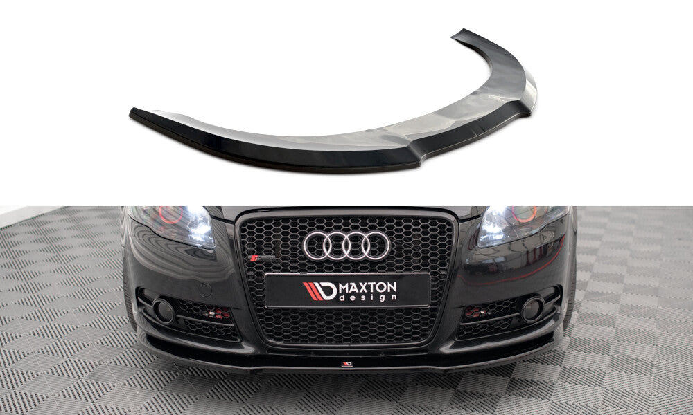 Frontlippe passend für Audi A4 S-Line B7 schwarz Hochglanz