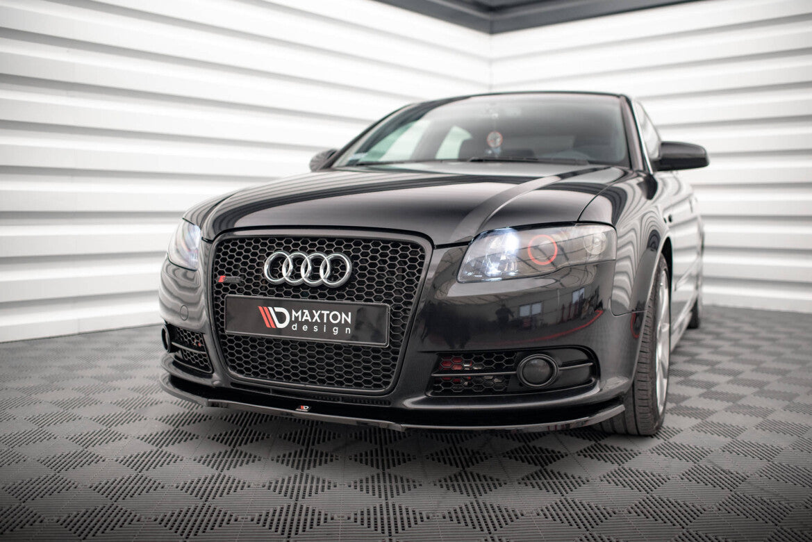 Frontlippe passend für Audi A4 S-Line B7 schwarz Hochglanz
