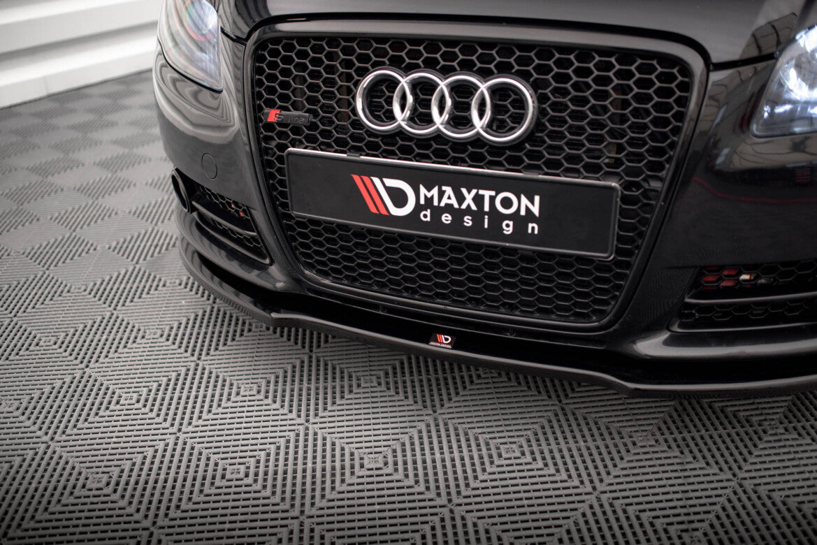 Frontlippe passend für Audi A4 S-Line B7 schwarz Hochglanz