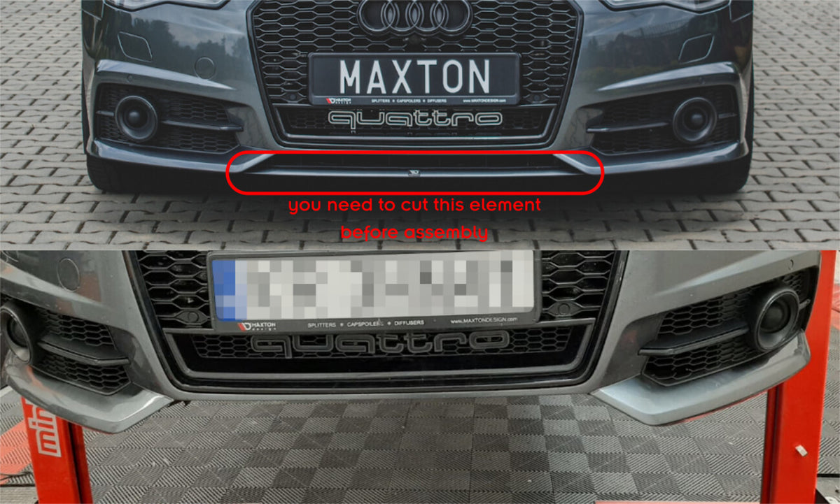 Frontlippe passend für Audi A6 / A6 C7 S-line/ S6 C7 FL