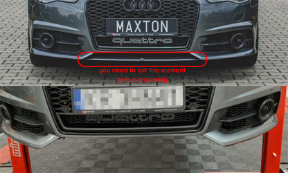 Frontlippe passend für Audi A6 / A6 C7 S-line/ S6 C7 FL