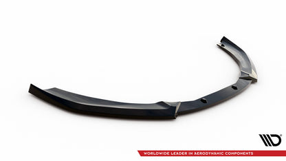 Frontlippe passend für Audi A7 RS7 Look C7 schwarz Hochglanz