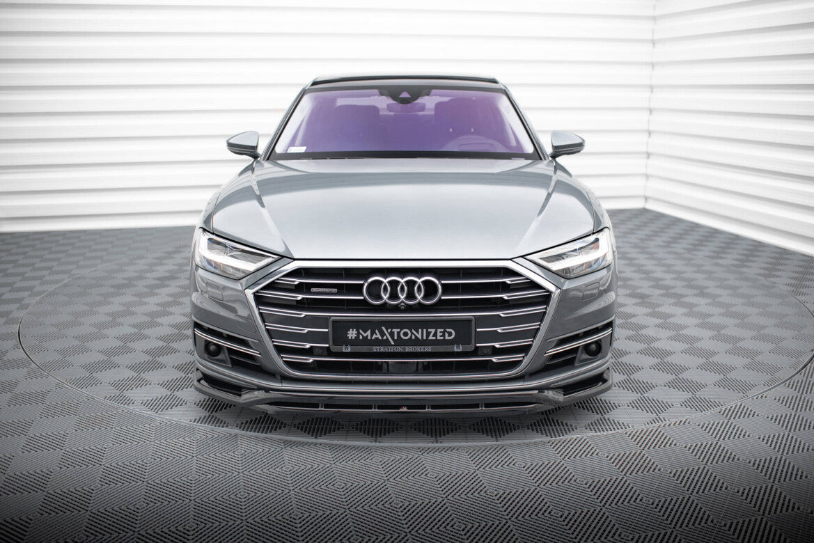 Frontlippe passend für Audi A8 D5 schwarz Hochglanz