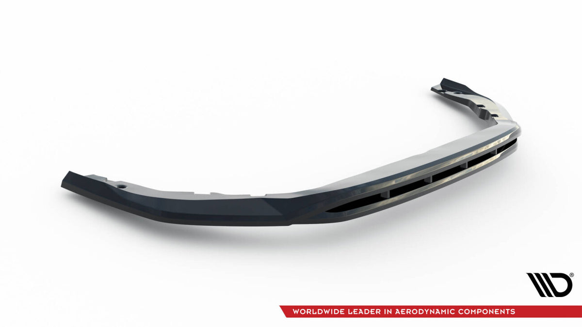 Frontlippe passend für Audi A8 D5 schwarz Hochglanz