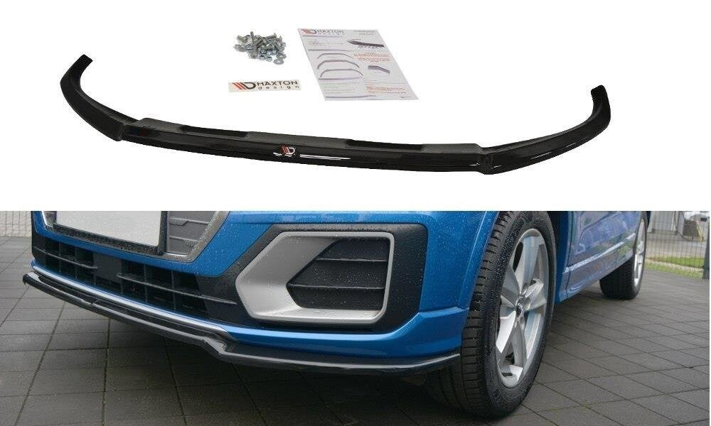 Frontlippe passend für Audi Q2 Mk.1 schwarz Hochglanz
