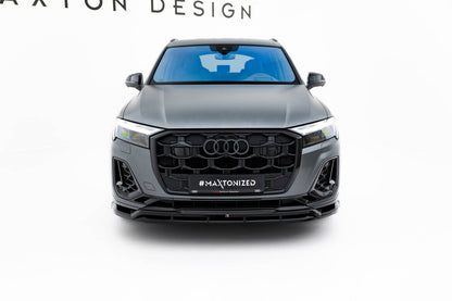 Frontlippe passend für Audi Q7 S-Line / SQ7 Mk2 FL 2 schwarz Hochglanz
