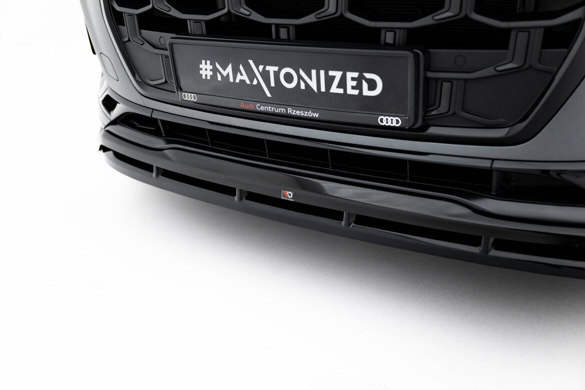 Frontlippe passend für Audi Q7 S-Line / SQ7 Mk2 FL 2 schwarz Hochglanz