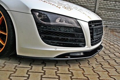 Frontlippe passend für Audi R8 Mk.1 schwarz Hochglanz