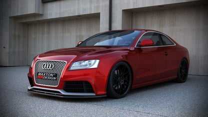 Frontlippe passend für Audi RS5 8T / 8T FL schwarz Hochglanz