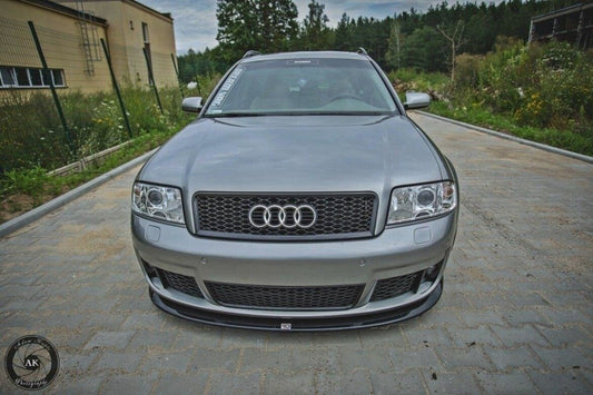 Frontlippe passend für Audi RS6 C5 schwarz Hochglanz