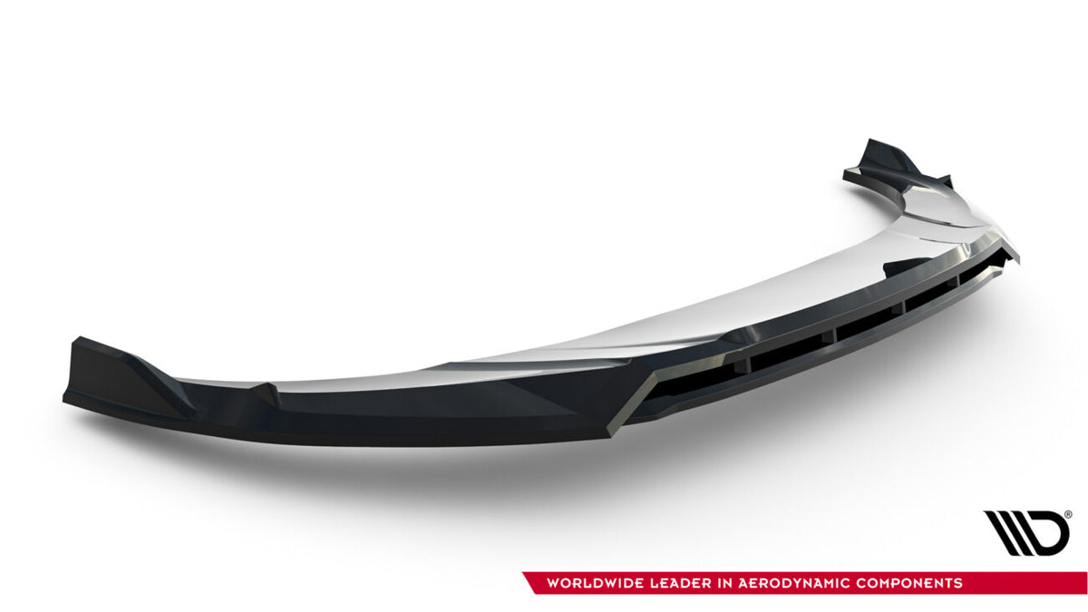 Frontlippe passend für Audi RSQ8 Mk1 FL schwarz Hochglanz