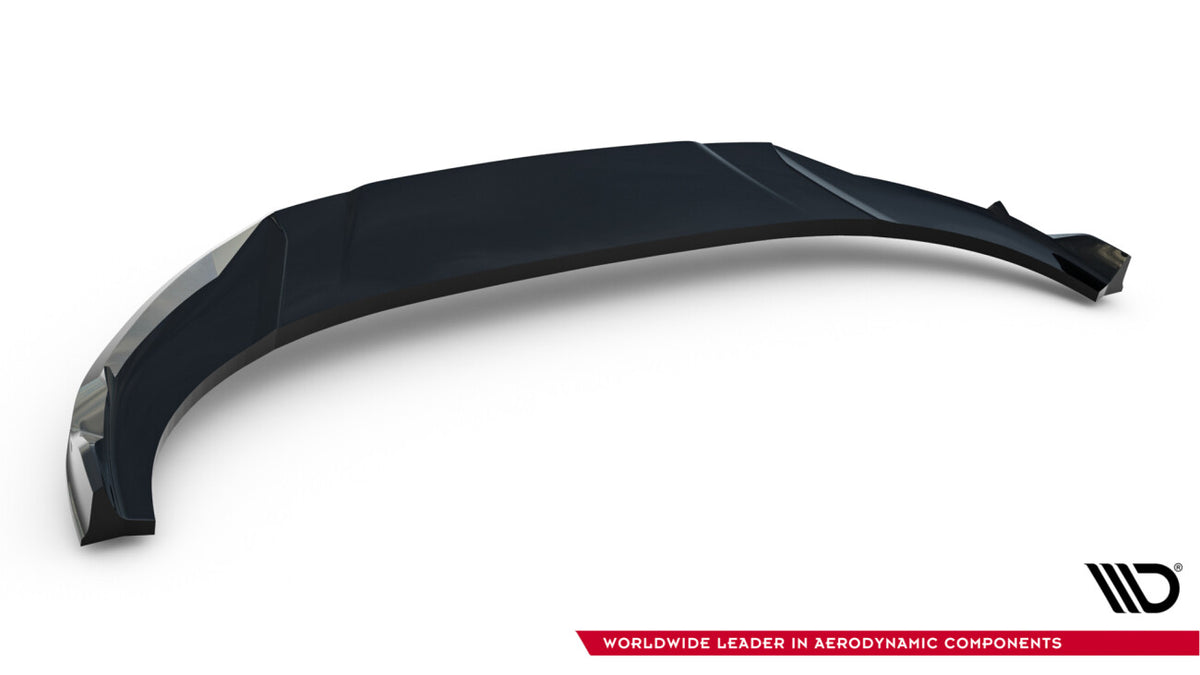 Frontlippe passend für Audi RSQ8 Mk1 FL schwarz Hochglanz