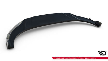 Frontlippe passend für Audi RSQ8 Mk1 FL schwarz Hochglanz