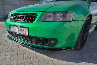 Frontlippe passend für Audi S3 8L schwarz Hochglanz