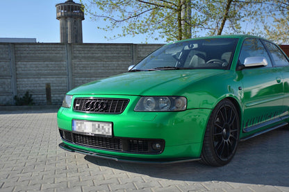 Frontlippe passend für Audi S3 8L schwarz Hochglanz