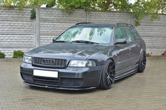 Frontlippe passend für Audi S4 B5 schwarz Hochglanz