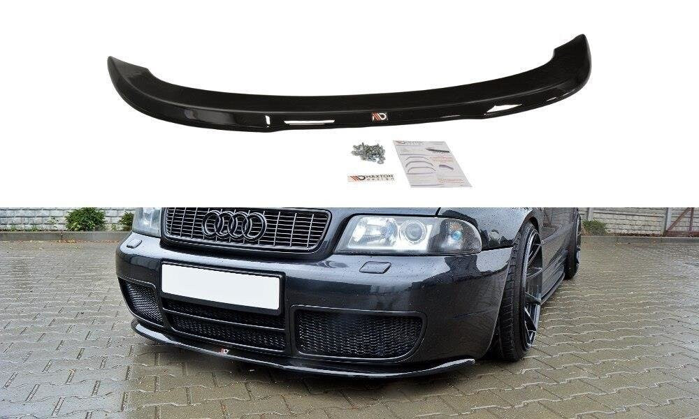 Frontlippe passend für Audi S4 B5 schwarz Hochglanz