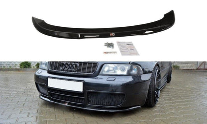 Frontlippe passend für Audi S4 B5 schwarz Hochglanz