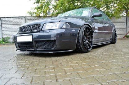 Frontlippe passend für Audi S4 B5 schwarz Hochglanz