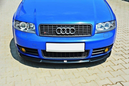 Frontlippe passend für Audi S4 B6 schwarz Hochglanz
